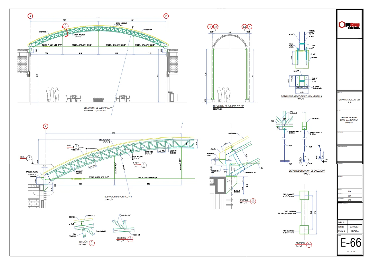 Diseño Estructural Gran Mercado del Sur